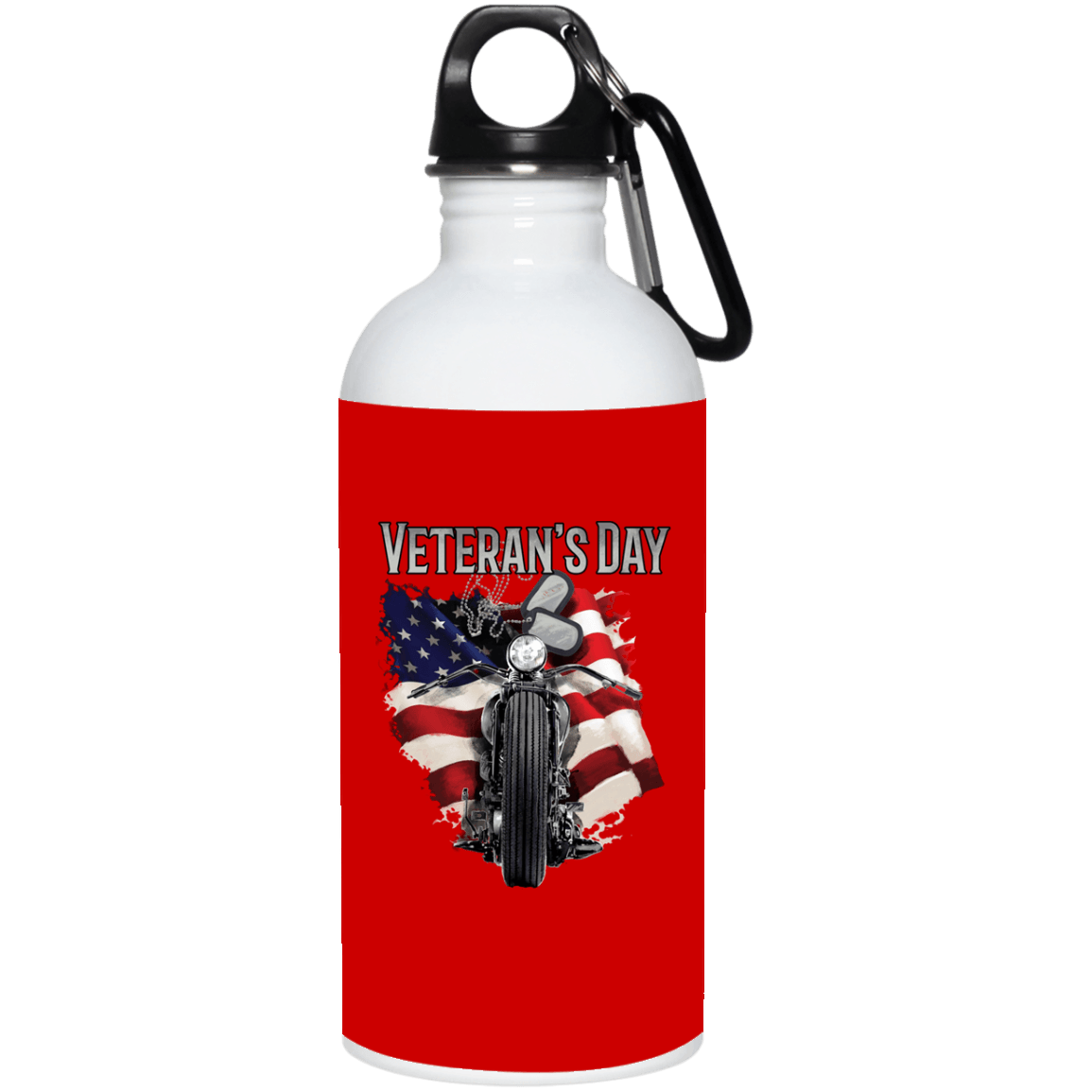 Veteran's Day Water Bottle 20 oz. - American Legend Rider