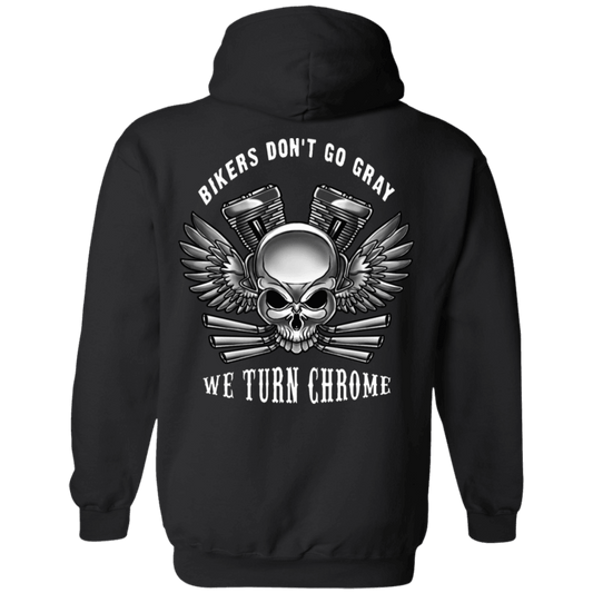 Bikers Don't Go Gray Hoodie - American Legend Rider