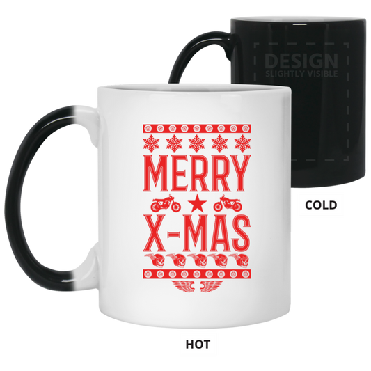 Merry X-Mas Color Changing Mug 11 oz.