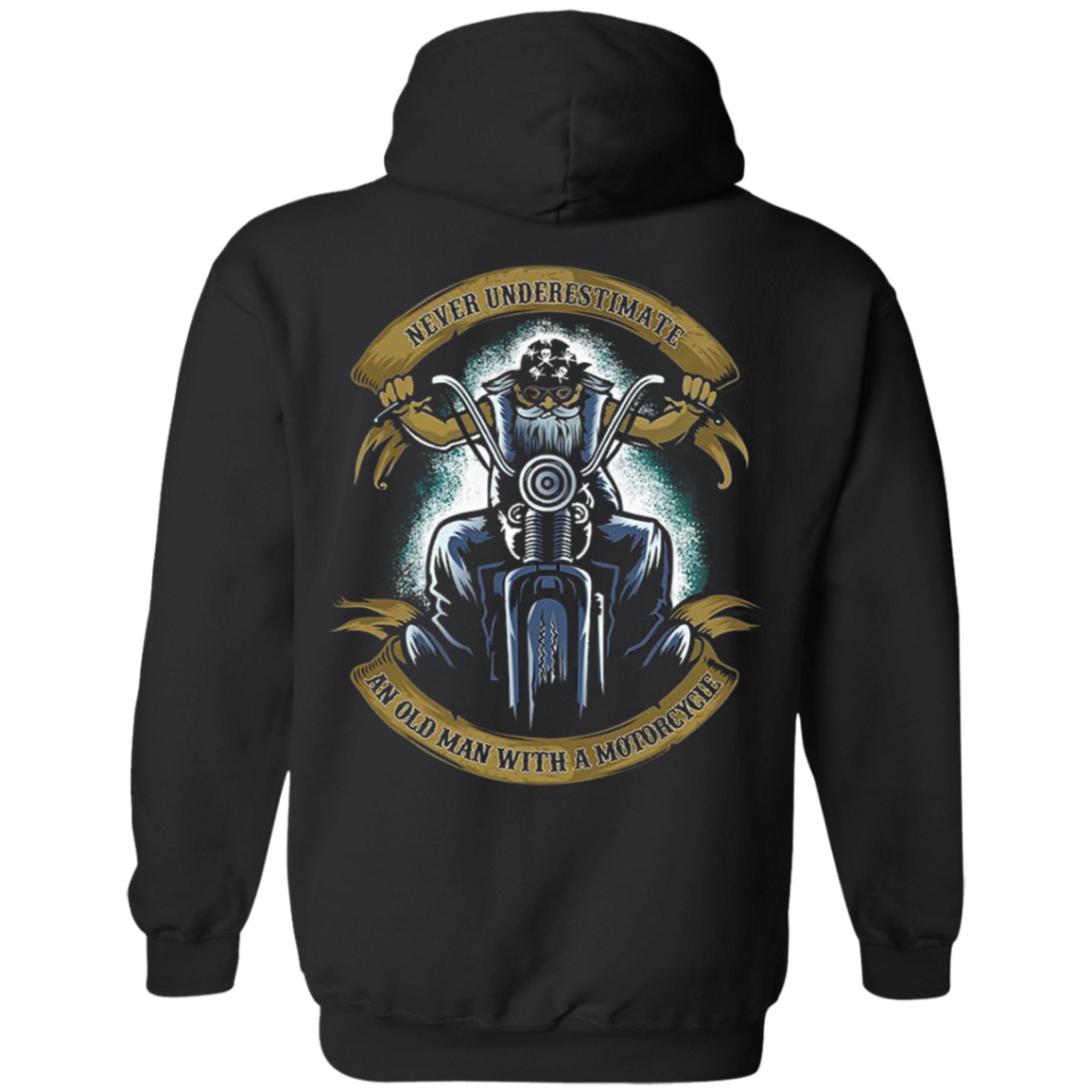 Old Biker Hoodie – American Legend Rider