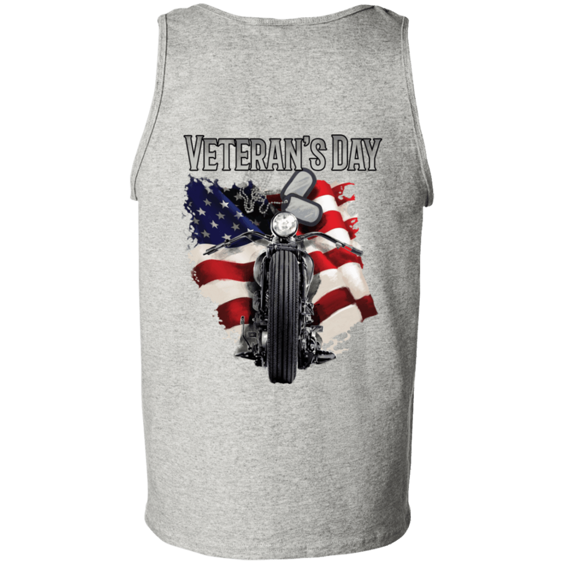 Veteran's Day Men's Tank Top - American Legend Rider