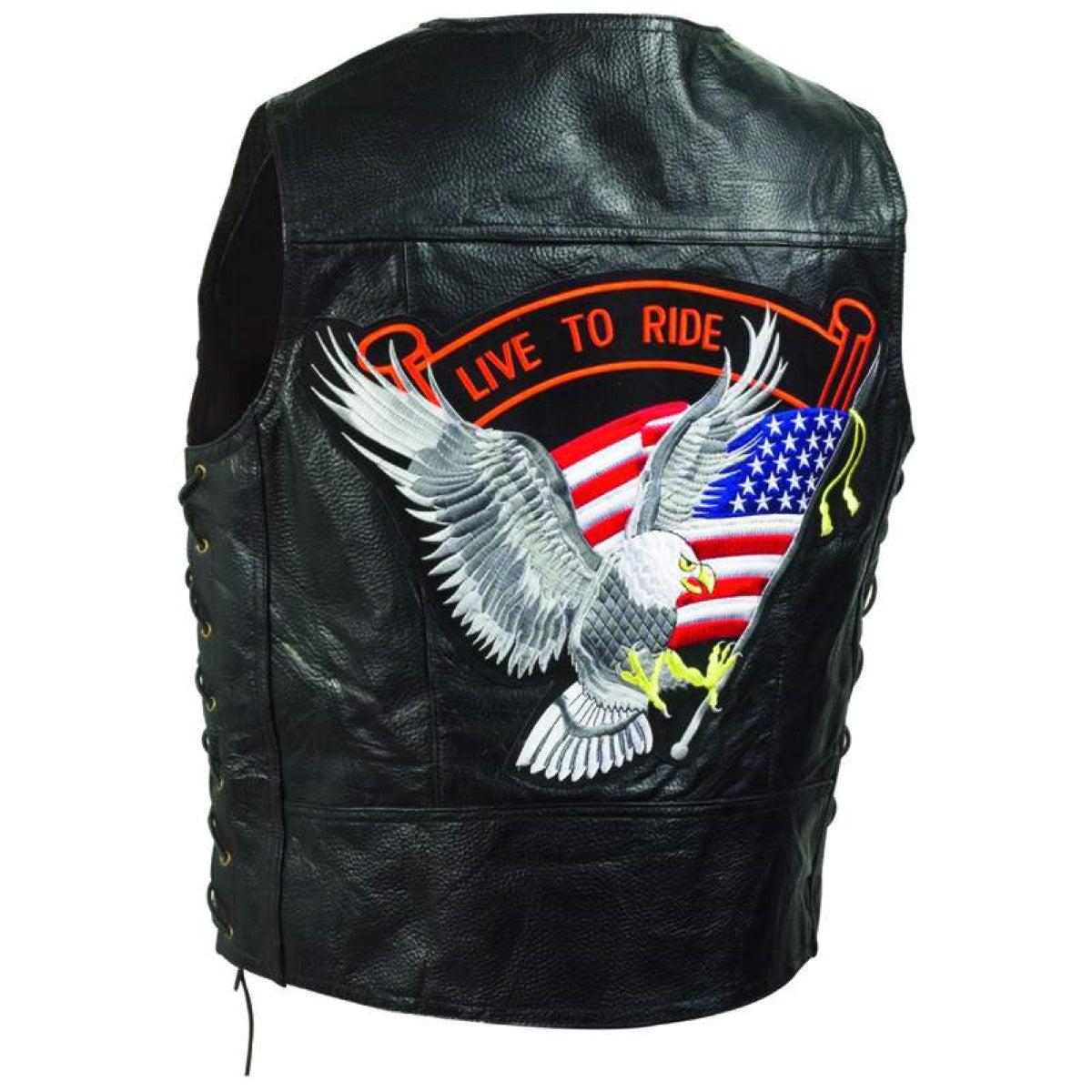 Jillian Hand-Sewn Live To Ride Vest