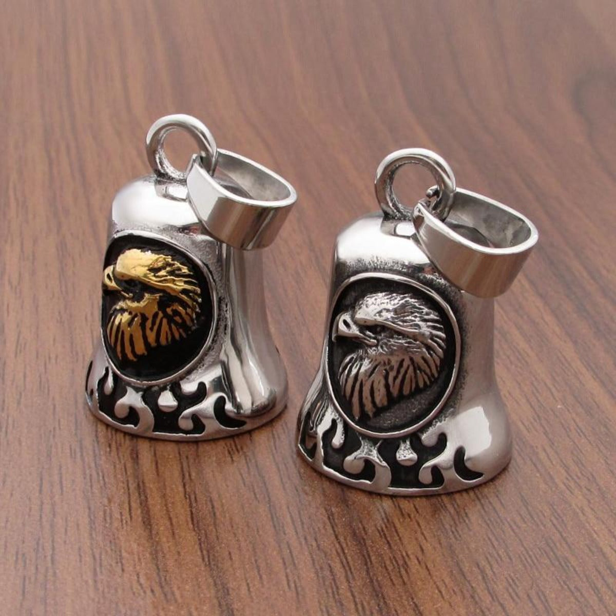 Stainless Steel Eagle Design Gremlin Bell