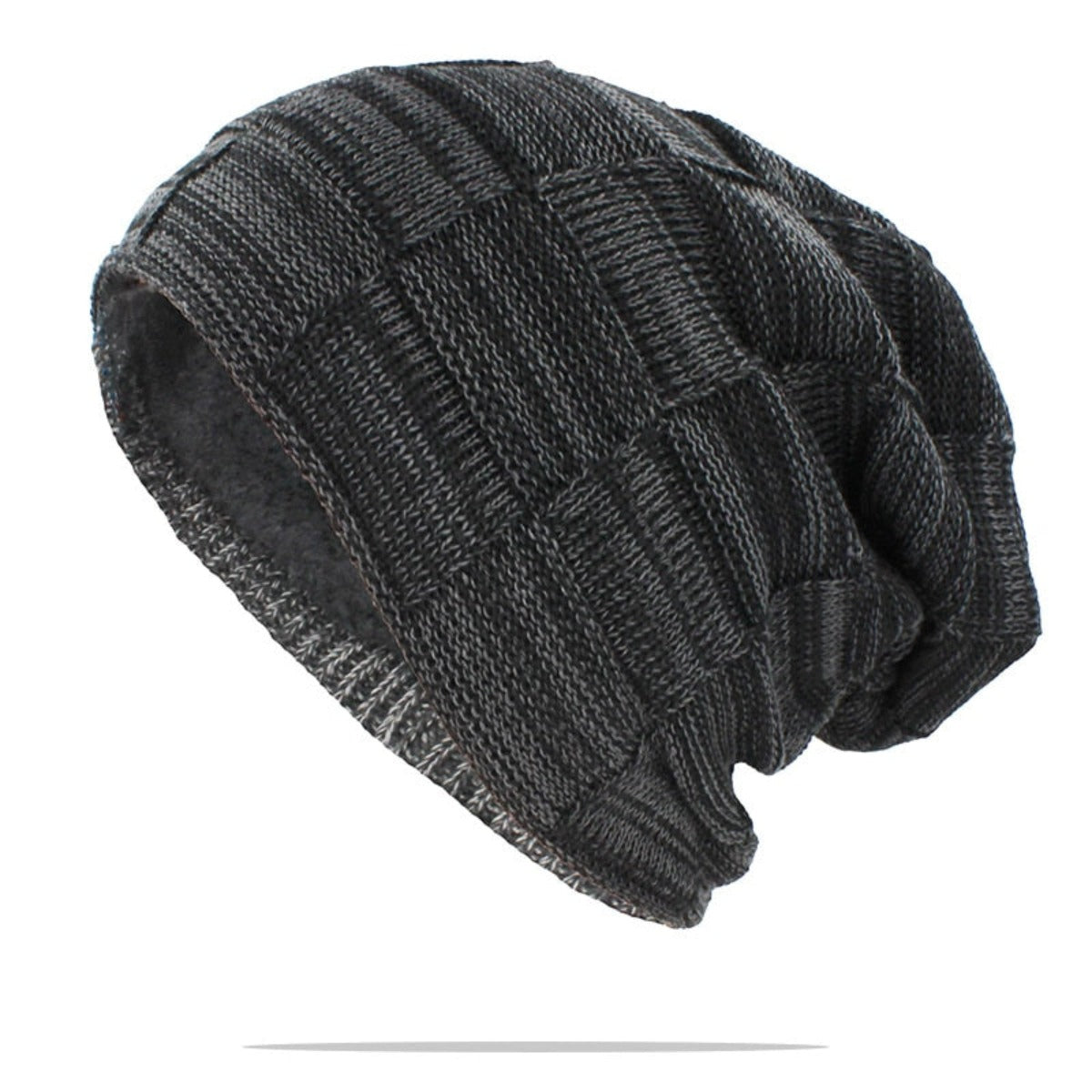 A high-quality Casual Winter Knitted Beanie Hat on a white background.