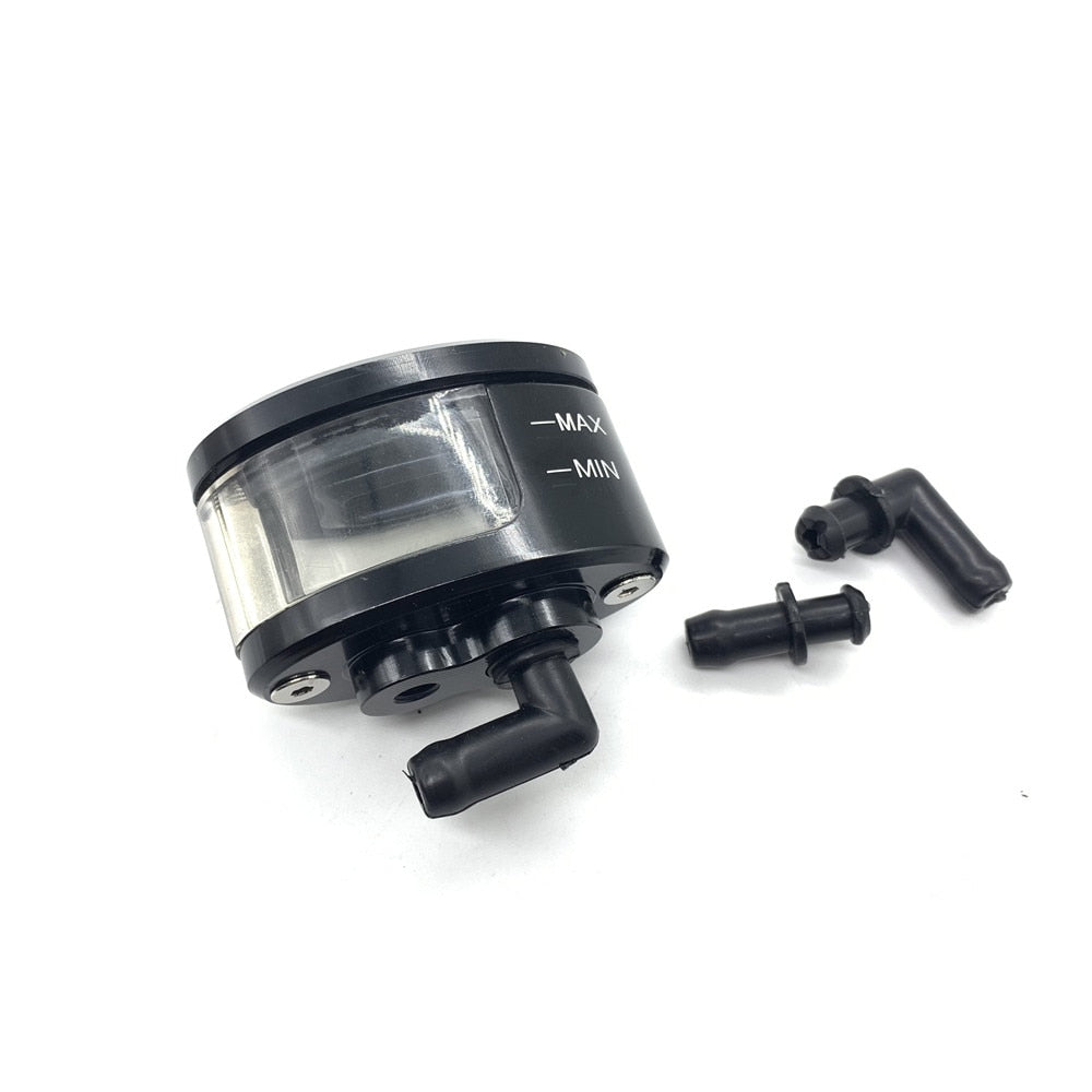 Motorbike Clutch & Brake Cylinder Fluid Reservoir Cup - Black