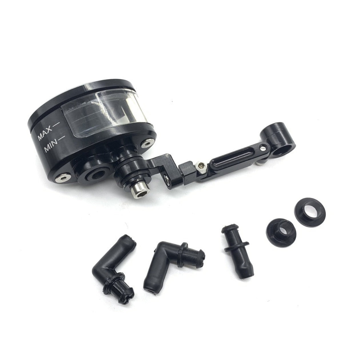 Motorbike Clutch & Brake Cylinder Fluid Reservoir Cup - Black