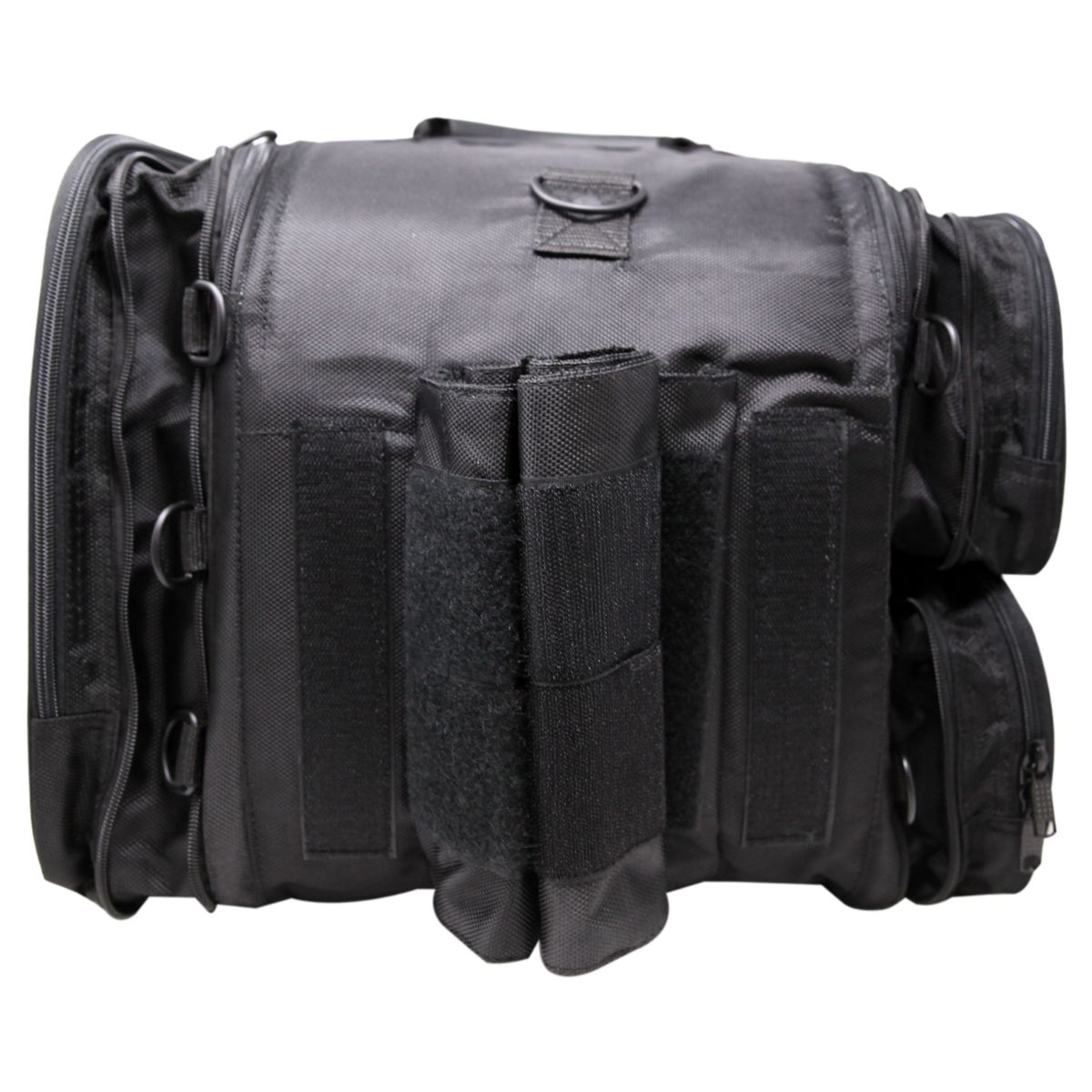 Vance Leather Power Pack Textile with 3 Expandable Side Pockets