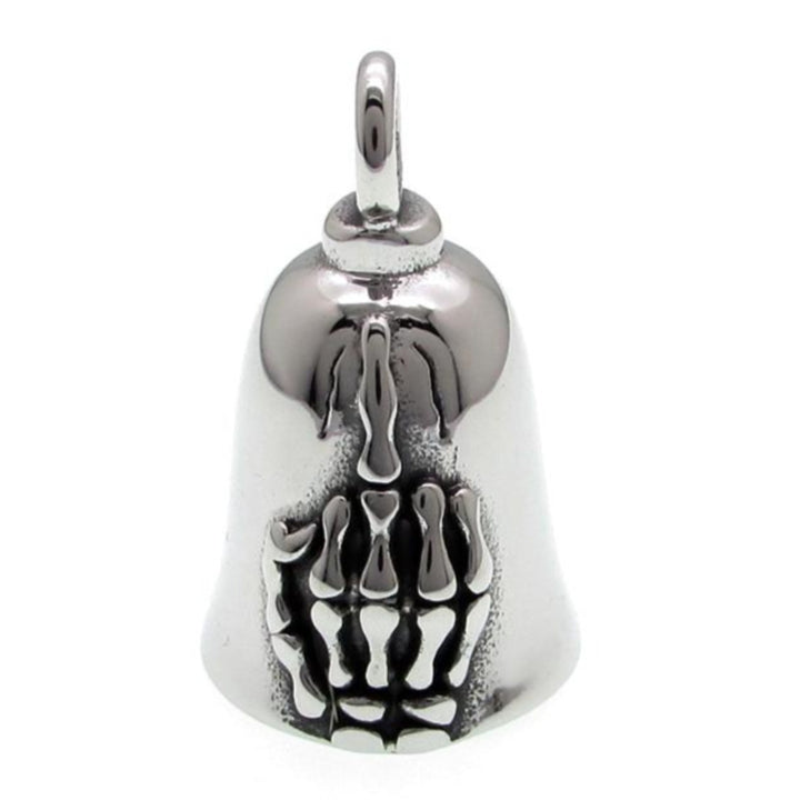 Stainless Steel Middle Finger Gremlin Bell