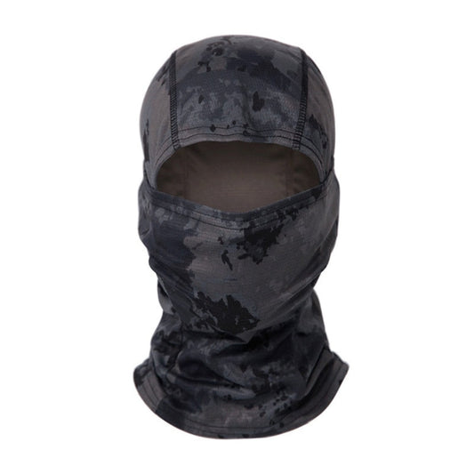 MultiCam Full Face Mask Cover - Striped Black