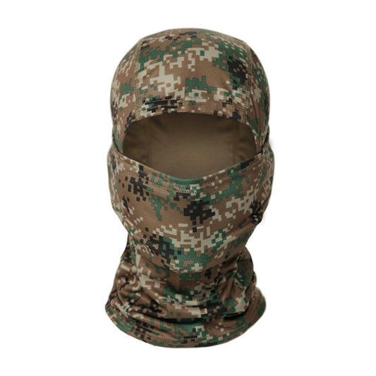 MultiCam Full Face Mask Cover - Digital Jungle