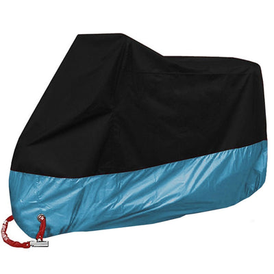 A Waterproof Protective Motorcycle Cover on a white background.