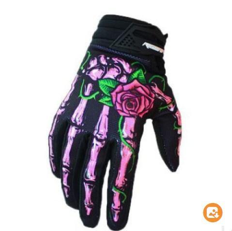 Goth Zombie Hands Anti-Slip Racing Gloves - American Legend Rider