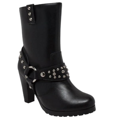 Daniel Smart Heeled Boots with Studs - American Legend Rider