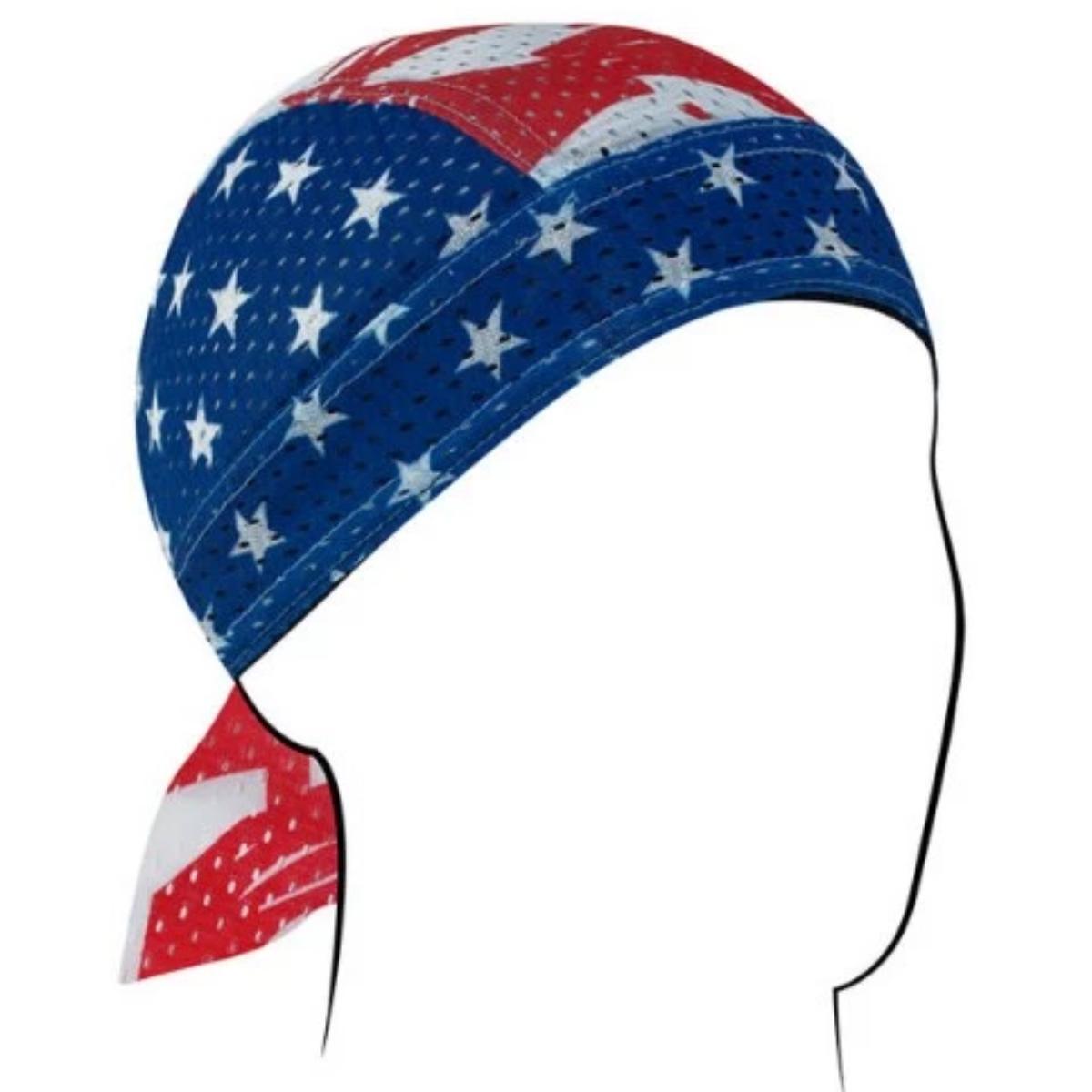 ZANheadgear® Vented Patriotic Flydanna - American Legend Rider