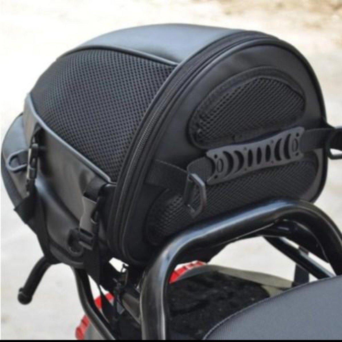 thumbnail image 2 of ROCKBROS 35L Hard Shell Motorcycle Tail Bag Waterproof Expandable Durable 2 of 14