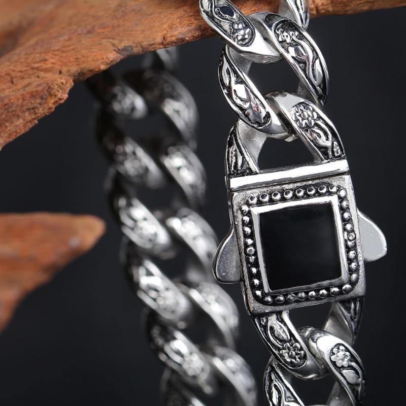 Masculine Curb Chain Bracelet - American Legend Rider