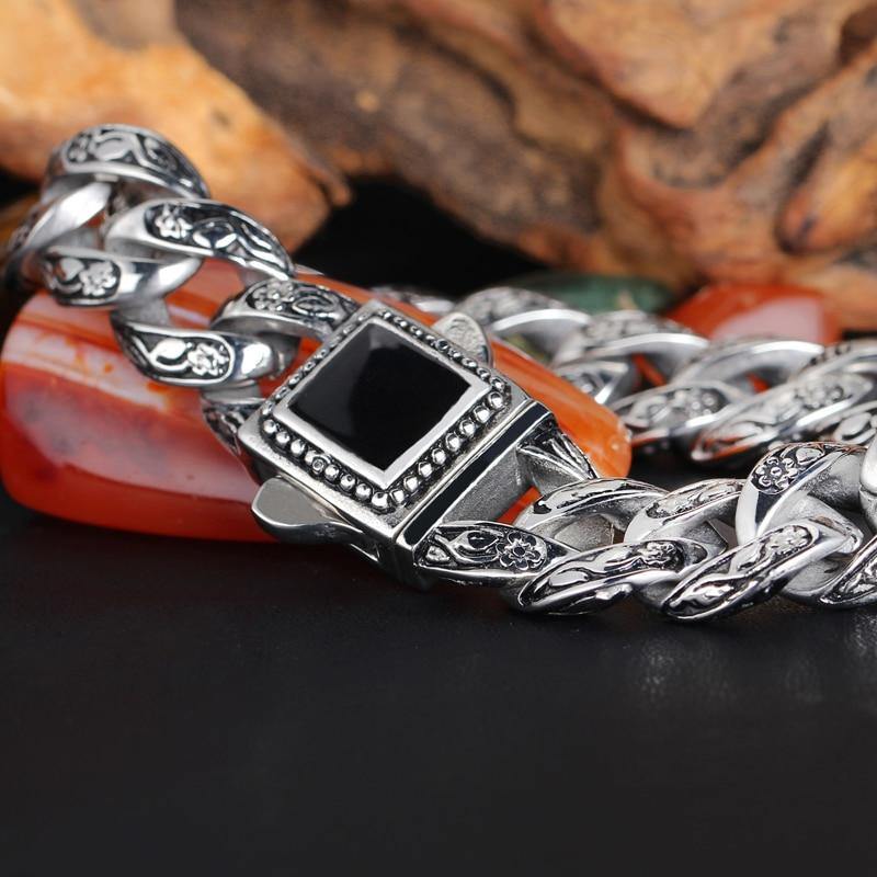 Masculine Curb Chain Bracelet - American Legend Rider