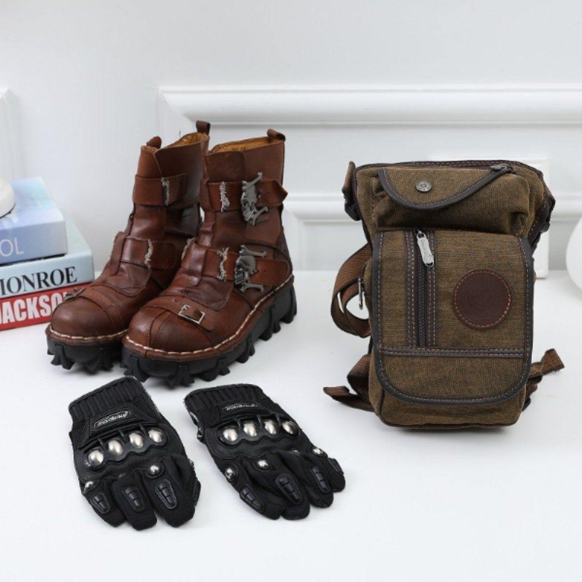 Gold Biker Bundle + Free Gift Box - American Legend Rider