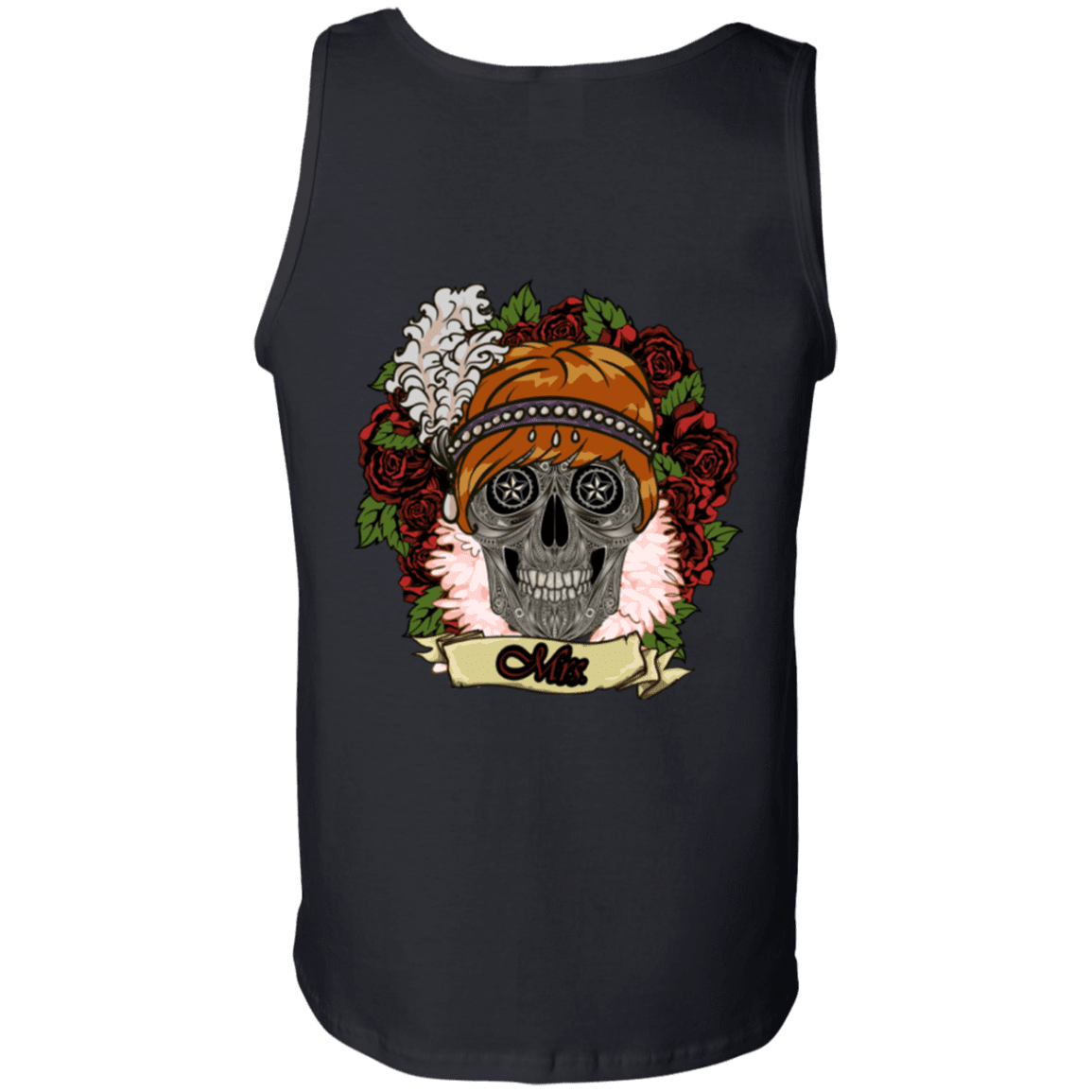 Vintage Floral Skull T-Shirt (Female) - American Legend Rider