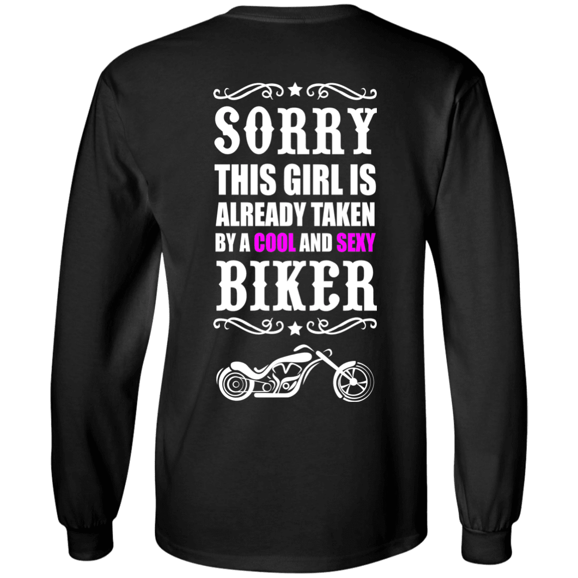 Taken by Cool & Sexy Biker T-Shirt - American Legend Rider