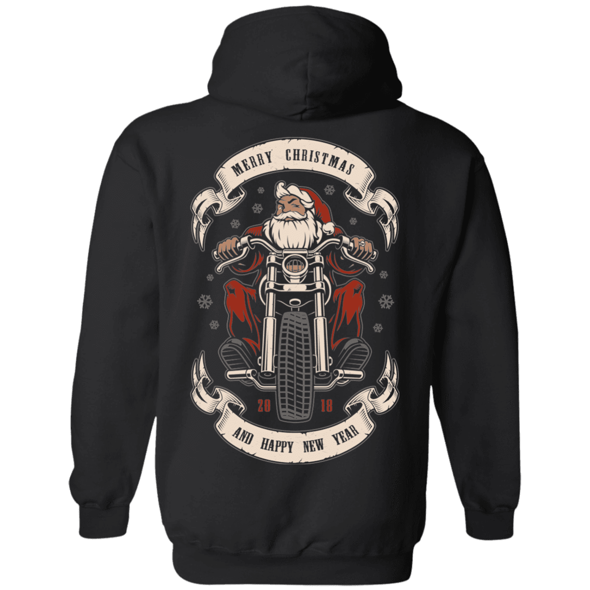 Santa Biker T Shirt 2018 & Hoodies - American Legend Rider