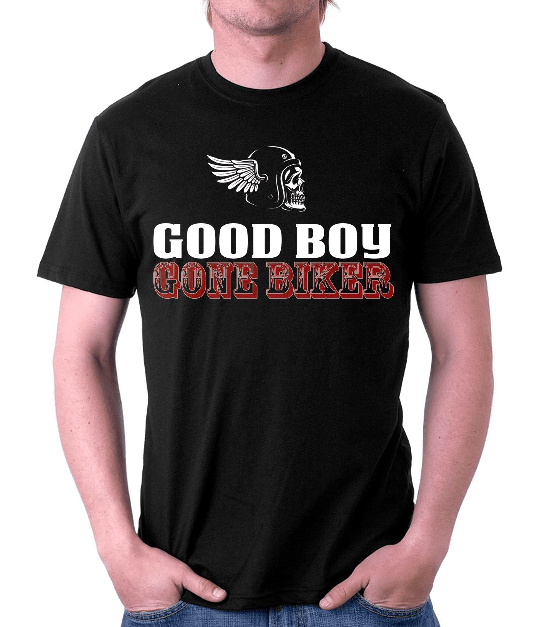 Good Boy Gone Biker T-Shirt & Hoodies - American Legend Rider