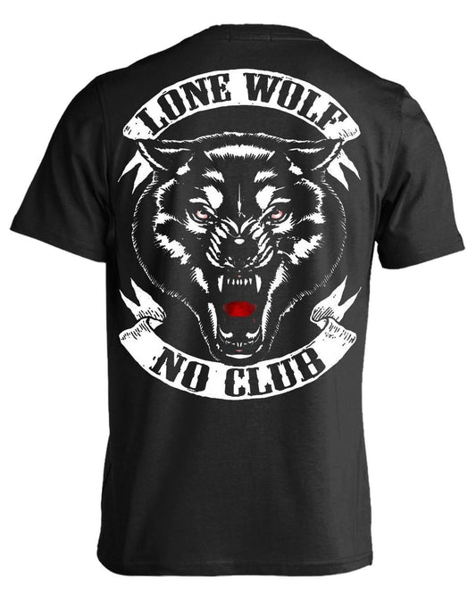 Lone Wolf T-Shirt & Hoodies - American Legend Rider