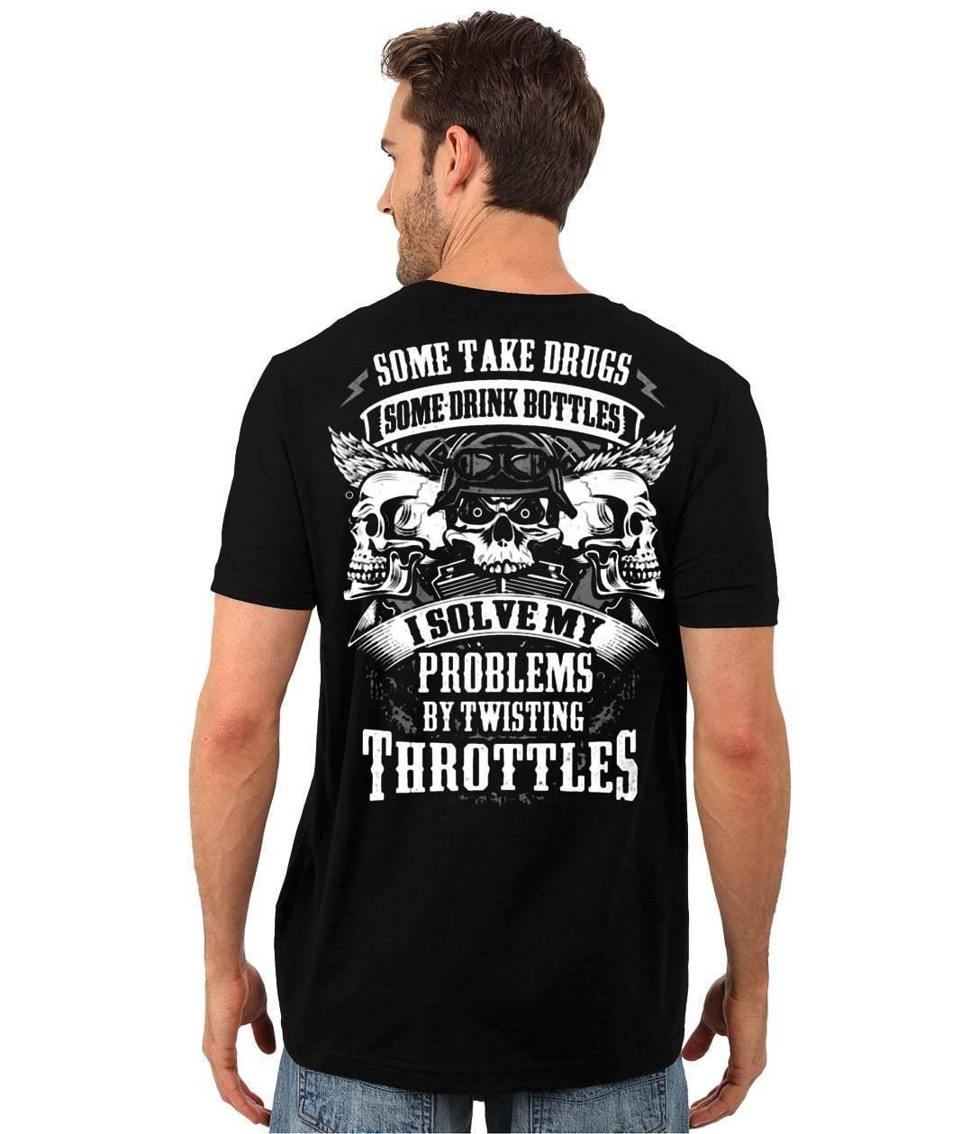 Twisting Throttles T-Shirt & Hoodies - American Legend Rider