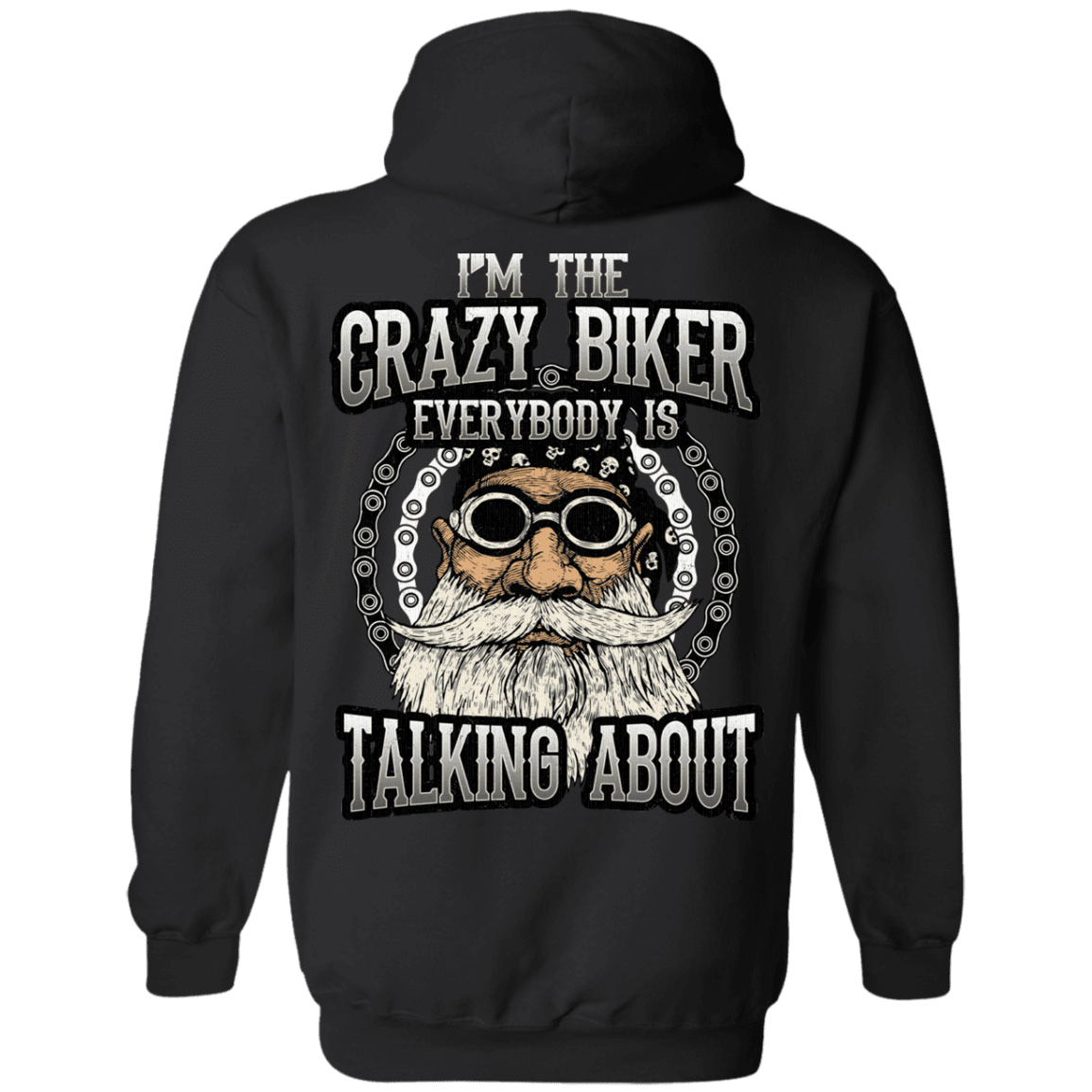 Warning Don t Touch My Bike Hoodie The Bikers Den