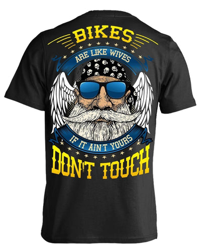 Bikes Are Like Wives T-Shirt - American Legend Rider