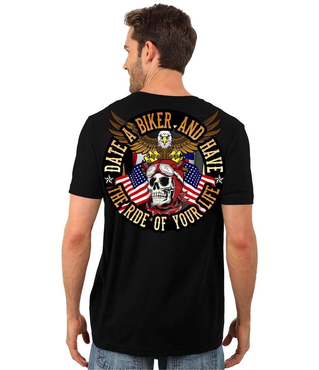 Date a Biker T-Shirt - American Legend Rider