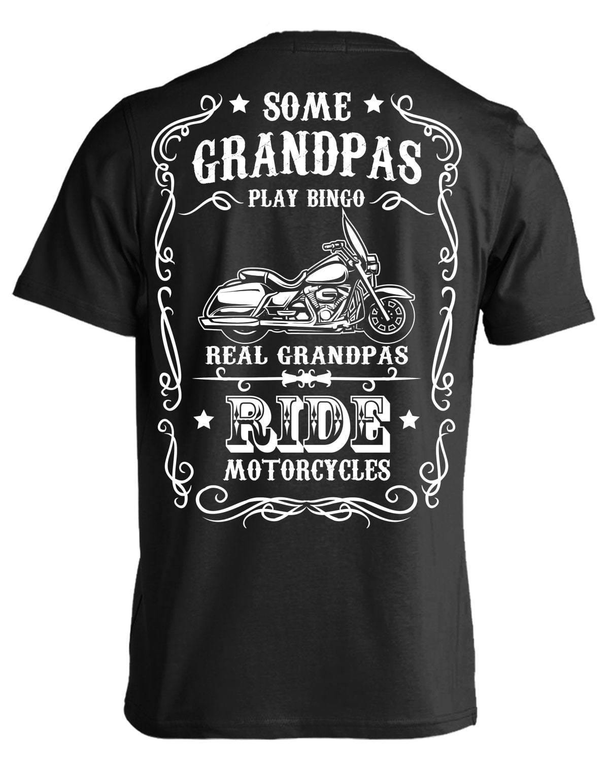 Grandpa Motorcycle T-Shirt - American Legend Rider