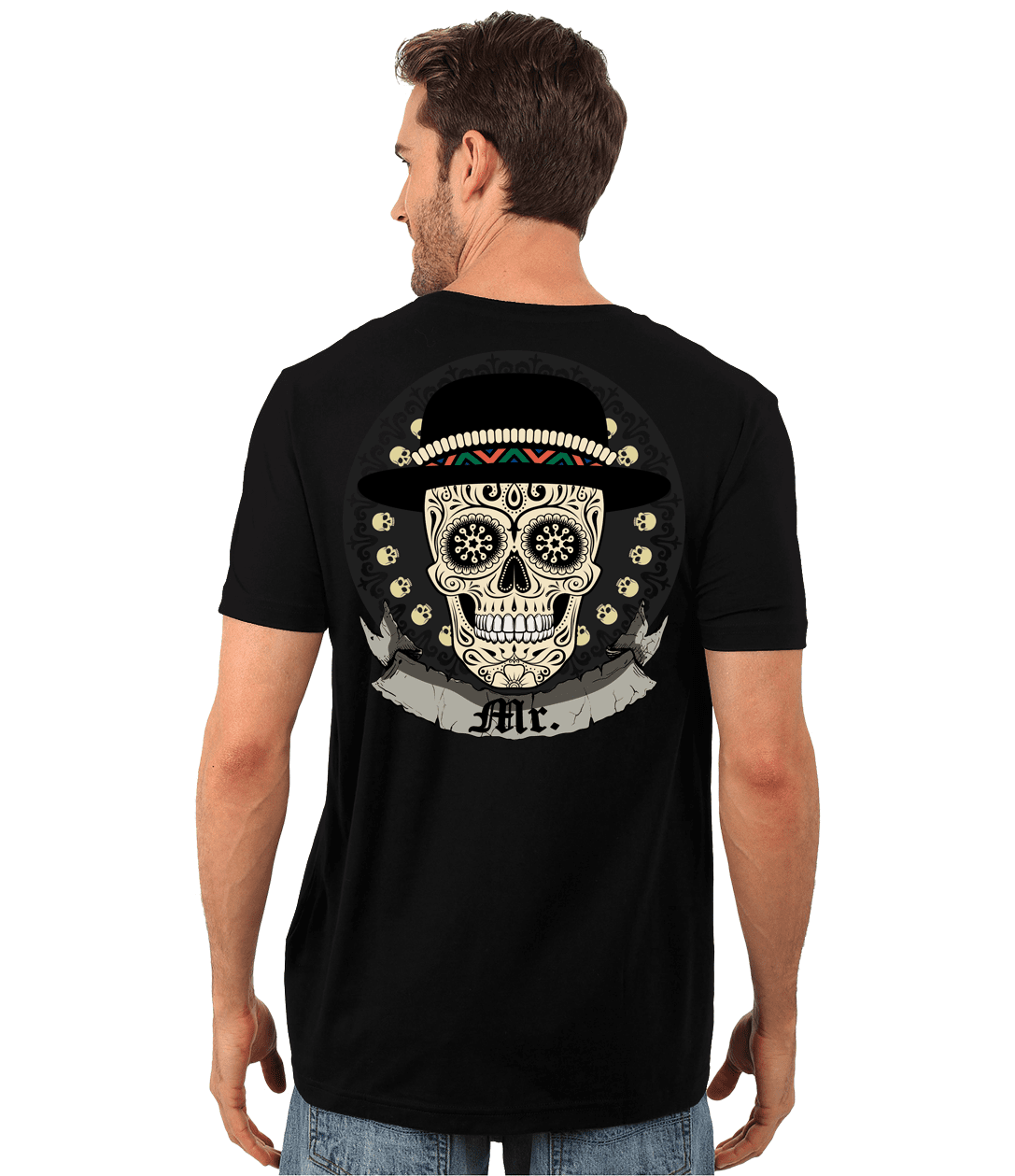Mexican Skull T-Shirt - American Legend Rider