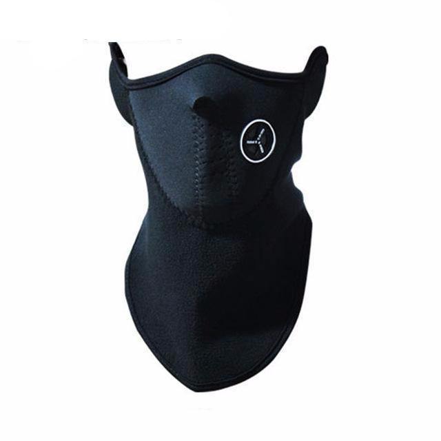 Half Face Dual Color Biker Mask, 9.4 x 9.8 in - American Legend Rider
