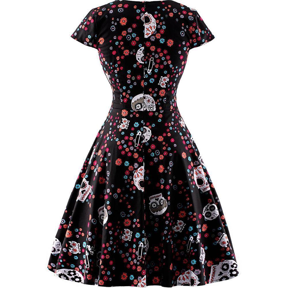 Vintage Skull Dress - American Legend Rider