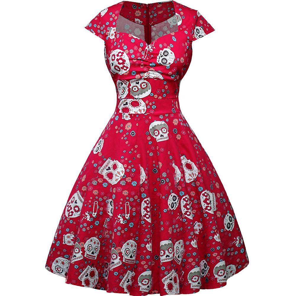 Vintage Skull Dress - American Legend Rider