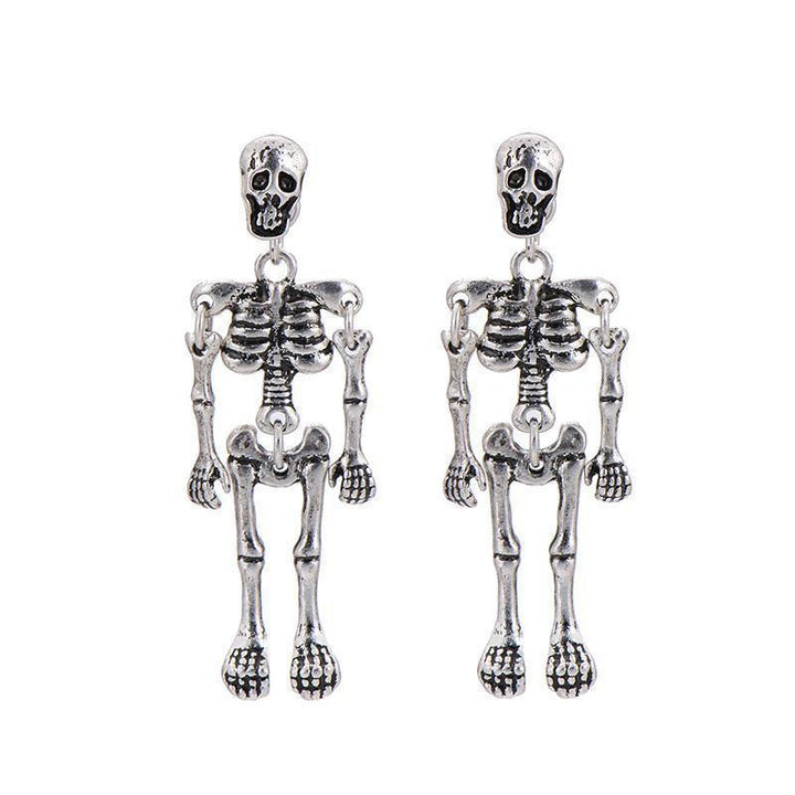 Skeleton Stud Earrings