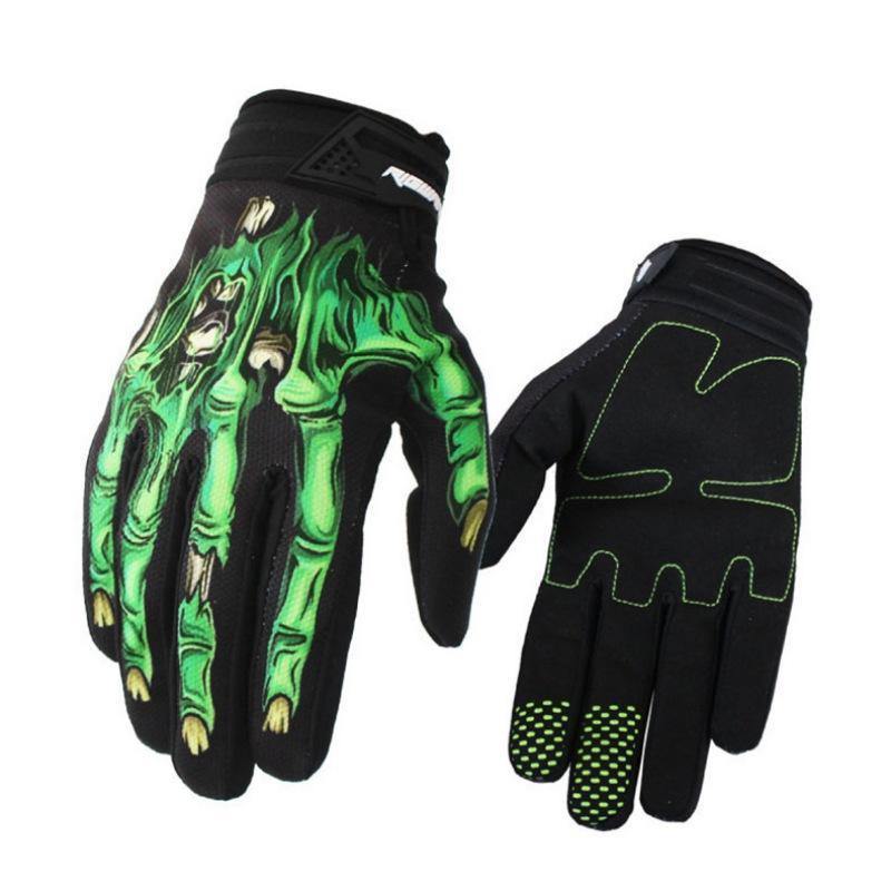 Goth Zombie Hands Anti-Slip Racing Gloves - American Legend Rider