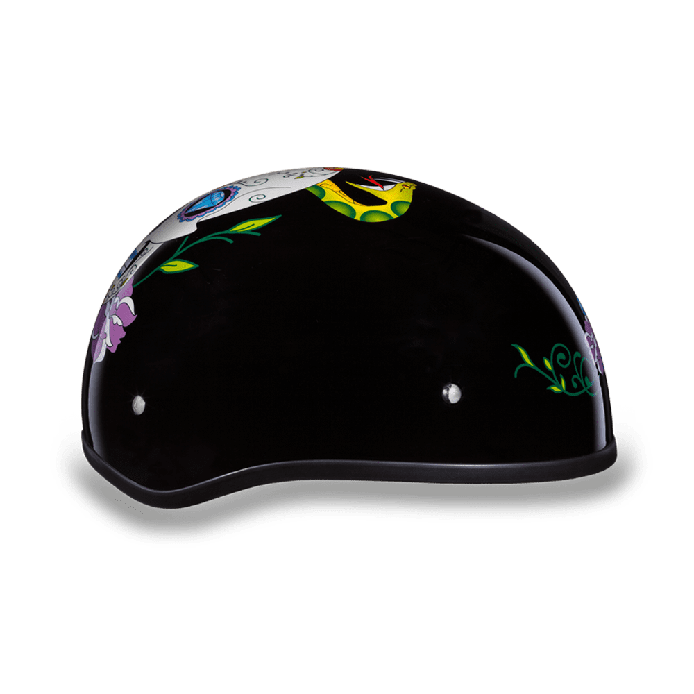 Daytona D.O.T Diamond Skull Cap Helmet - American Legend Rider
