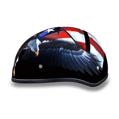 Daytona D.O.T Freedom Cap Helmet - American Legend Rider