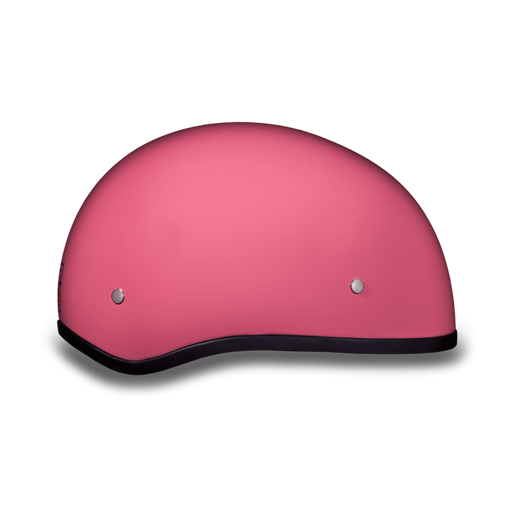 Daytona D.O.T Gloss Pink Cap Helmet w/o Visor - American Legend Rider