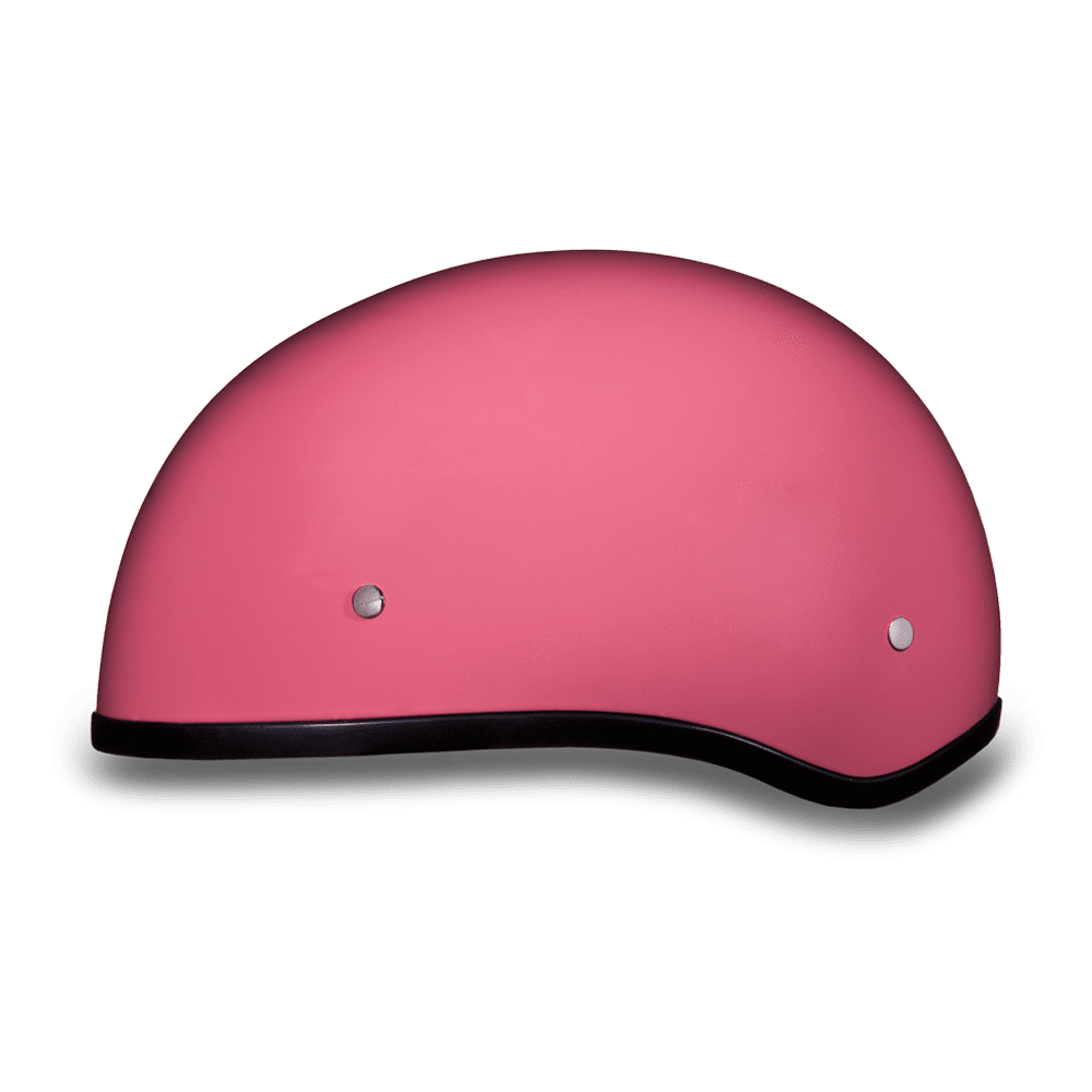 Daytona D.O.T Gloss Pink Cap Helmet w/o Visor - American Legend Rider