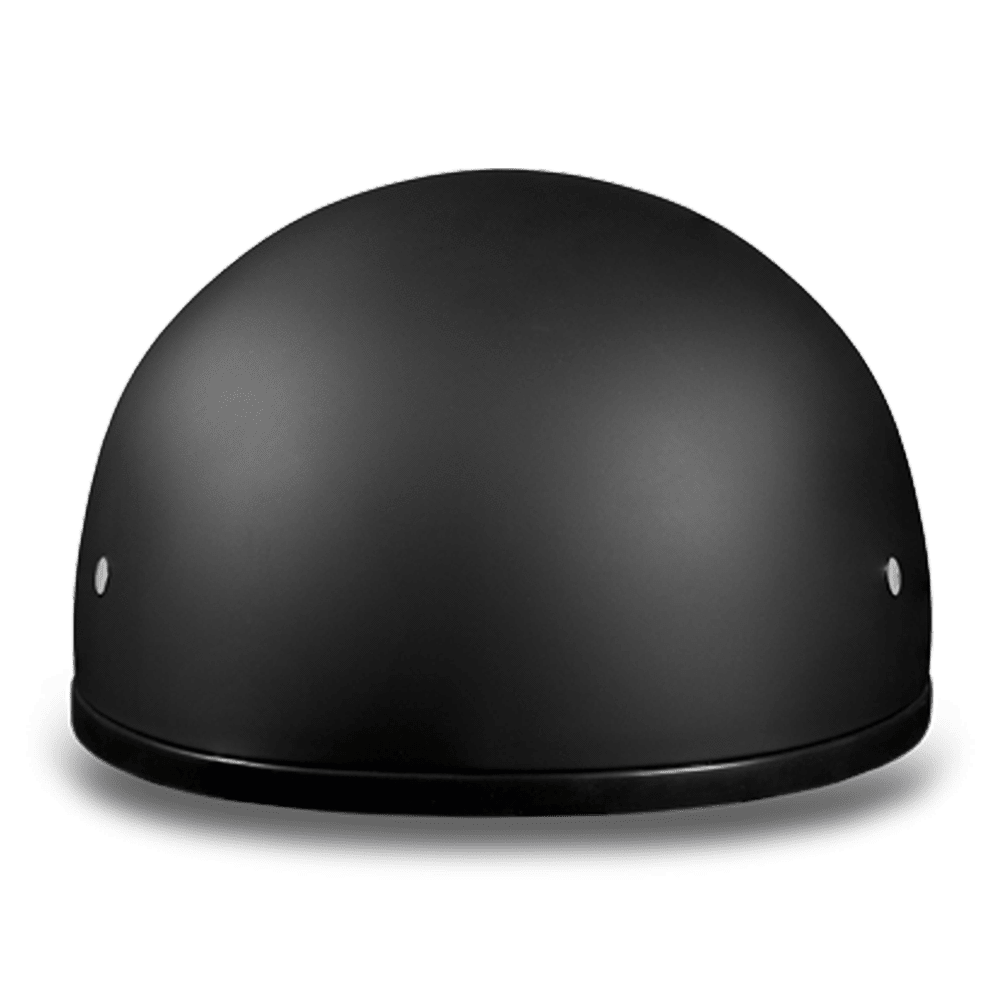 Daytona D.O.T. Dull Black Cap Helmet Without Visor - American Legend Rider