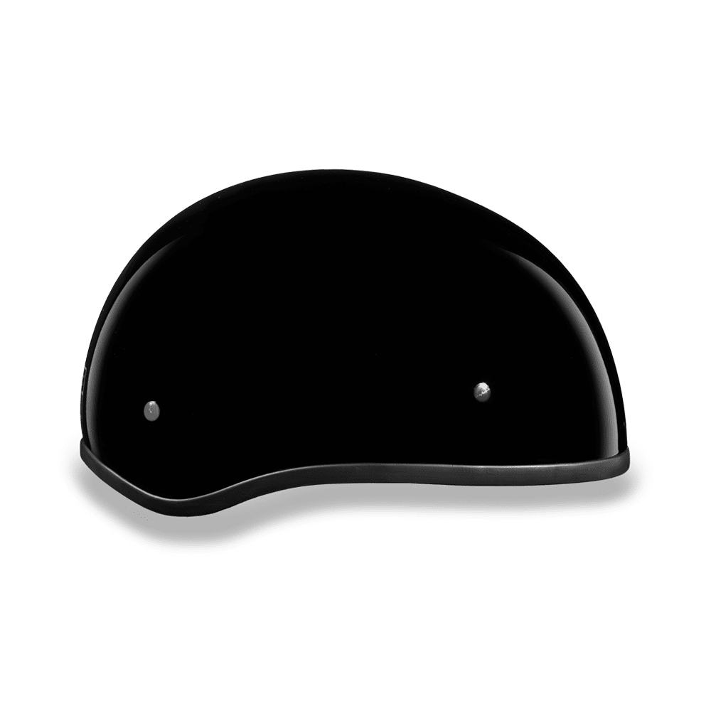 Daytona D.O.T Gloss Black Cap Helmet w/o Visor - American Legend Rider