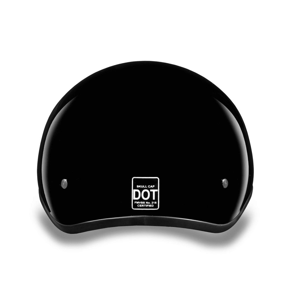 Daytona D.O.T Gloss Black Cap Helmet w/o Visor - American Legend Rider