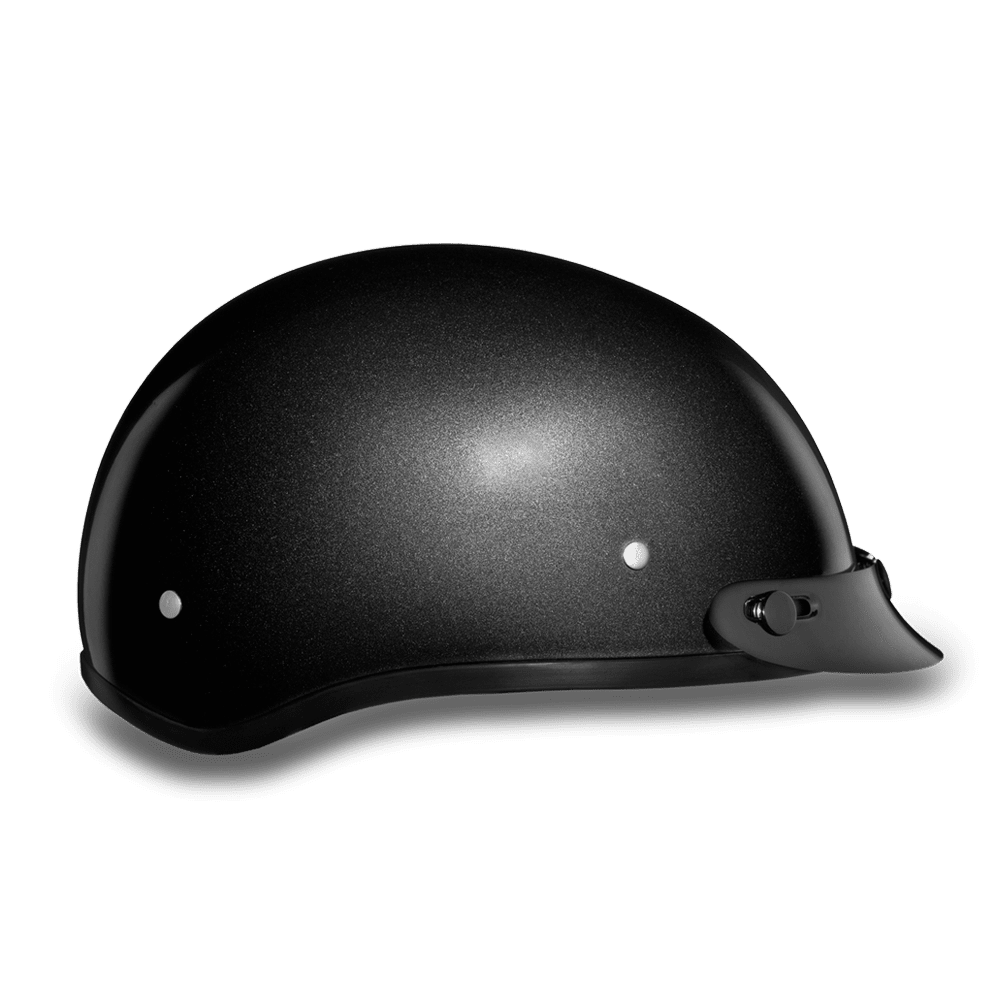 Daytona D.O.T Metal Grey Cap Helmet - American Legend Rider