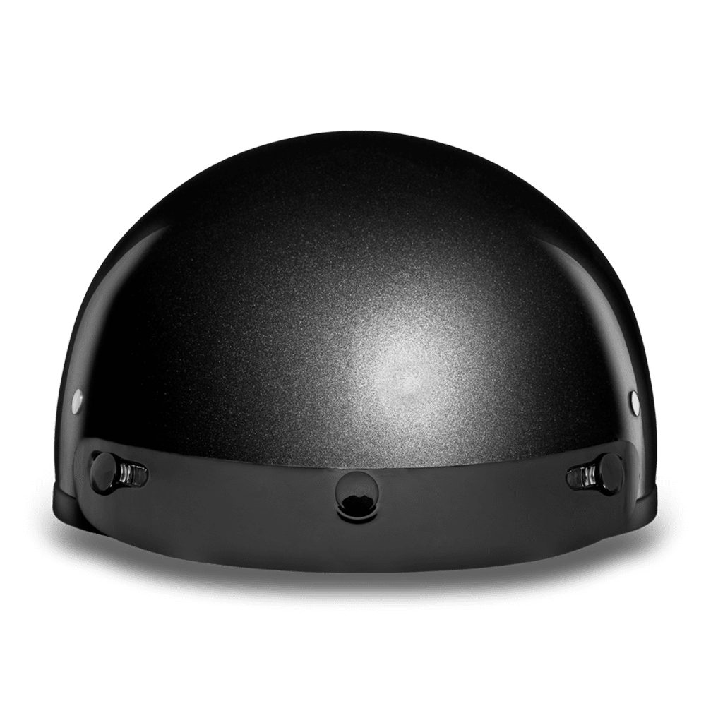 Daytona D.O.T Metal Grey Cap Helmet - American Legend Rider
