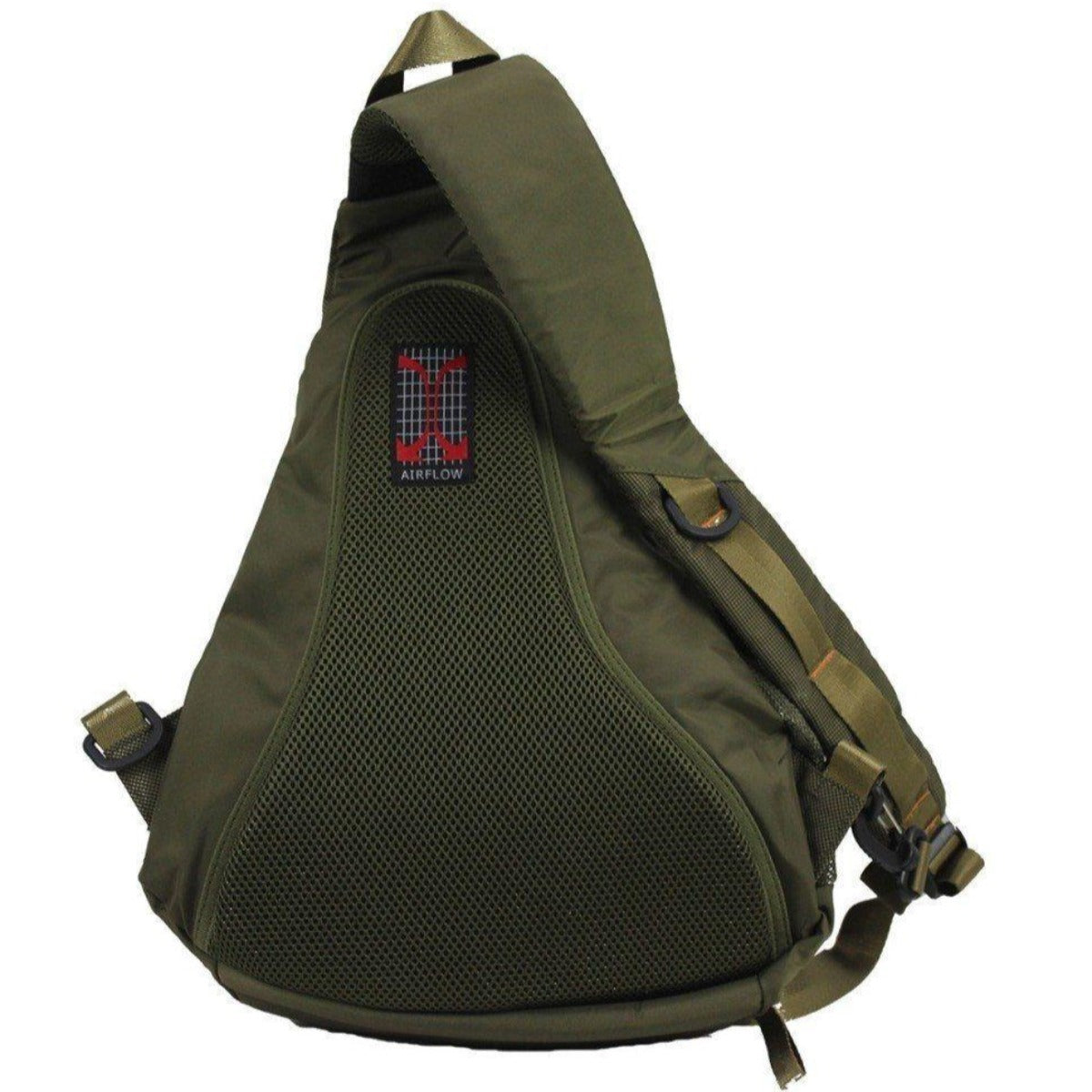 Biker Sling Backpack Single Strap Rucksack, Waterproof Oxford - American Legend Rider
