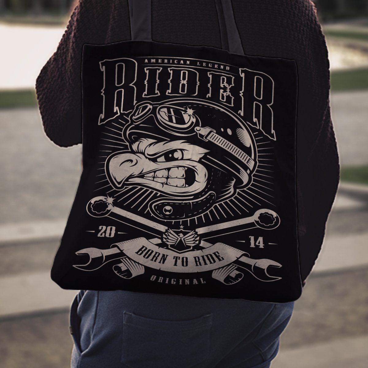 American Legend Rider Tote Bag - American Legend Rider