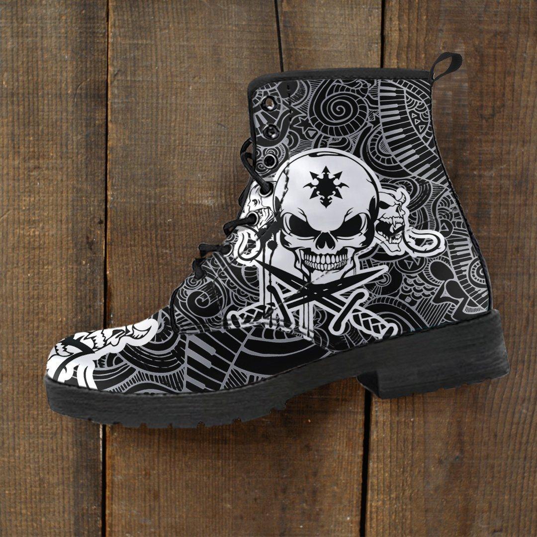 Gothic Leather Boots - American Legend Rider